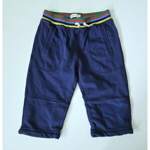 Mini Boden Boys 13 Navy Cropped Sweats Shorts